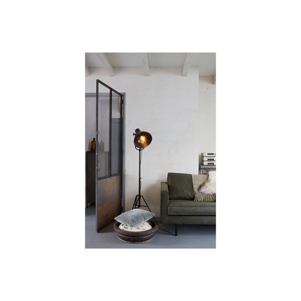 Ciemnozielona sofa z imitacji skóry 277 cm Rodeo – WOOOD-image-4