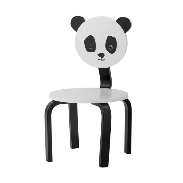 Czarno-białe krzesło dziecięce Marle – Bloomingville Mini-image-2