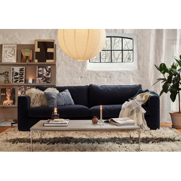 Ciemnoniebieska sofa 250 cm Sophia – Sits-image-3