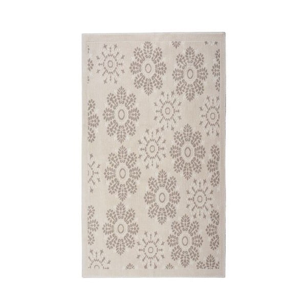 Kremowy dywan bawełniany Randa, 60x90 cm