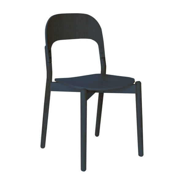Ciemnoniebieskie krzesło HARTÔ Paula