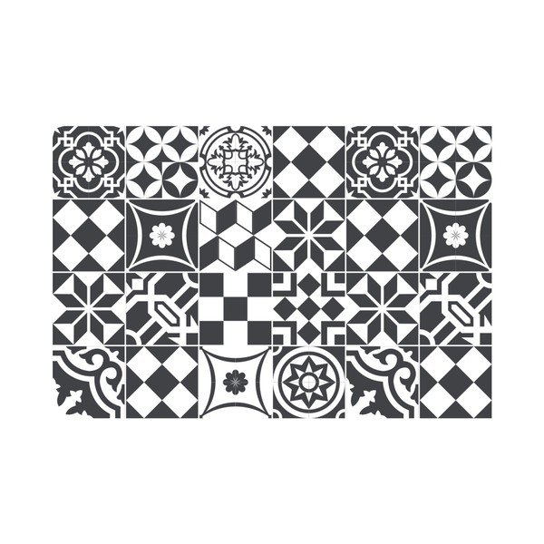 Zestaw 24 naklejek Ambiance Mosaic, 15x15 cm-image-2