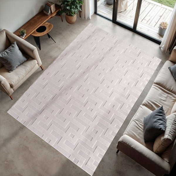 Kremowy chodnik odpowiedni na zewnątrz 80x150 cm Doha 1656 Cream – Ayyildiz Carpets-image-1