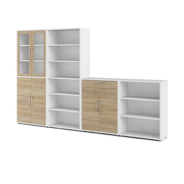 Komponent – drzwiczki w dekorze dębu 84x105 cm Prima – Tvilum-image-3