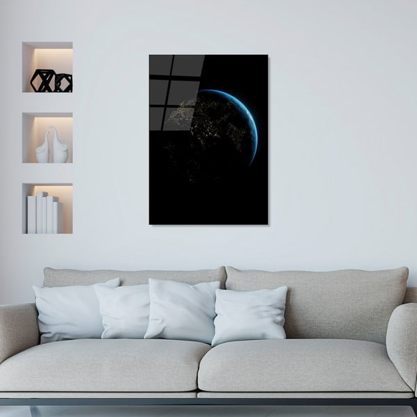 Szklany obraz 70x100 cm Earth – Wallity-image-3