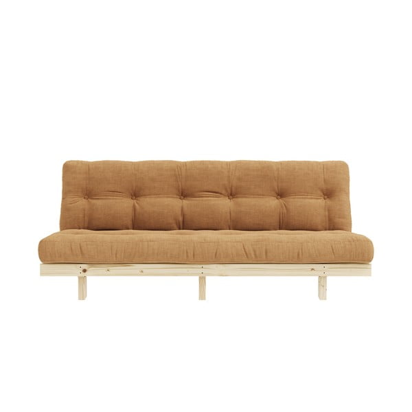 Jasnobrązowa sztruksowa sofa 200 cm Lean – Karup Design