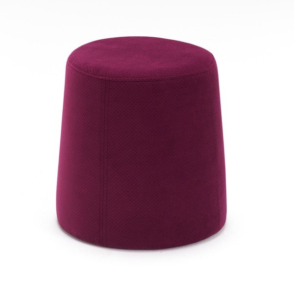 Burgundowy podnóżek Balcab Home Polly-image-1