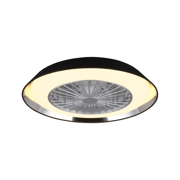 Czarna lampa sufitowa LED Varberg – Reality-image-2