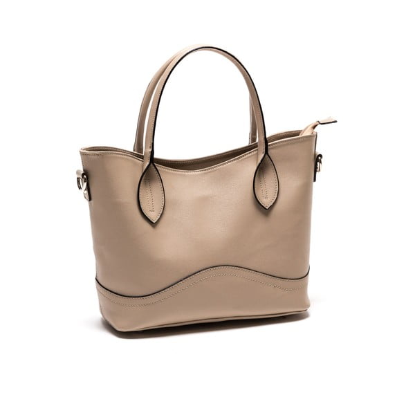 Skórzana torebka Anna Luchini 1108 Fango-image-1