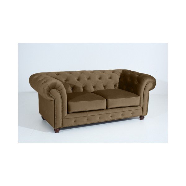 Piaskowobrązowa sofa Max Winzer Orleans Velvet, 196 cm-image-4