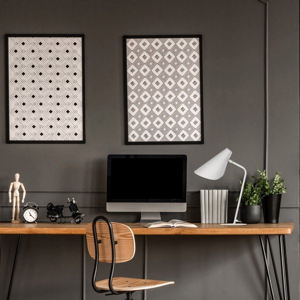 Biała lampa stołowa SULION Lisboa, wys. 45 cm-image-1