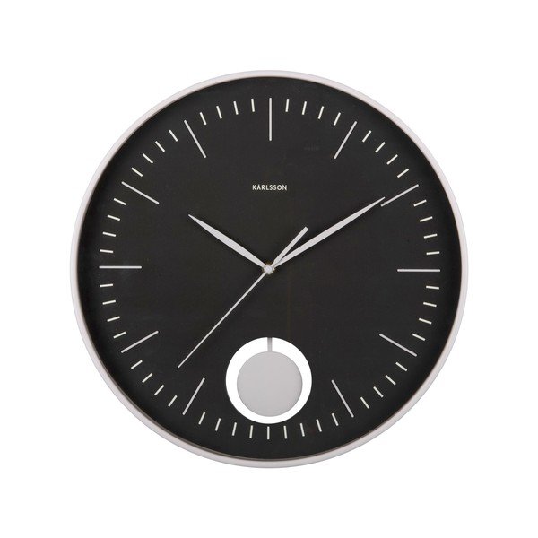 Zegar wahadłowy/ścienny ø 41 cm Grato Pendulum – Karlsson
