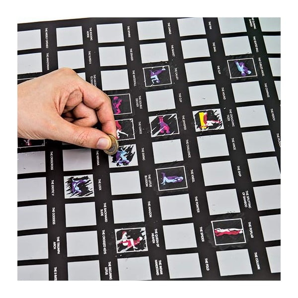 Plakat zdrapka Gift Republic Kama Sutra Bucket List-image-1