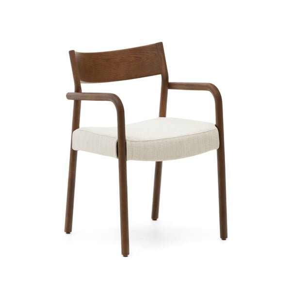 Brązowo-beżowe krzesło Falconera – Kave Home