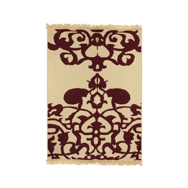 Czerwony dywan Floorist Agac Claret Red, 80x150 cm