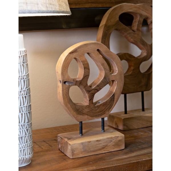 Drewniana figurka (wysokość 27 cm) Lubang – Mauro Ferretti-image-1