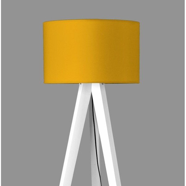 Lampa stojąca Tripod Yellow/White-image-1