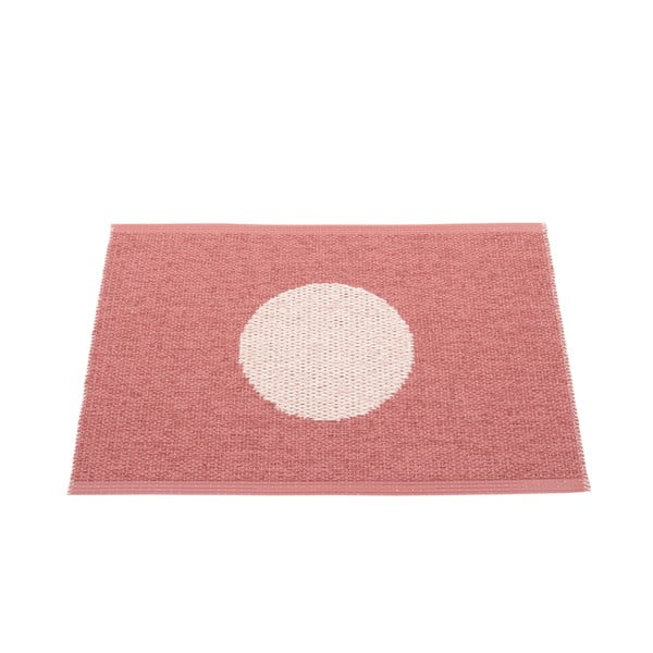 Jasnoczerwony dywan odpowiedni na zewnątrz 70x50 cm Vera Pop Blush – Pappelina