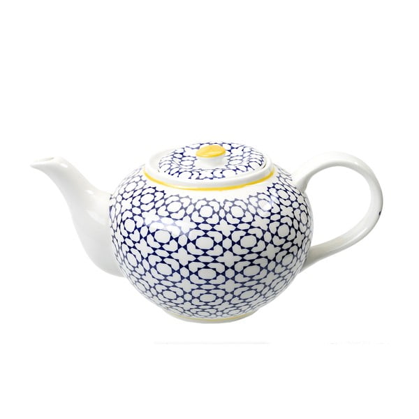 Porcelanowy czajnik na herbatę Geometric No1