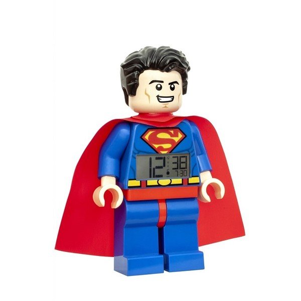 Zegar z budzikiem LEGO® Superman-image-1