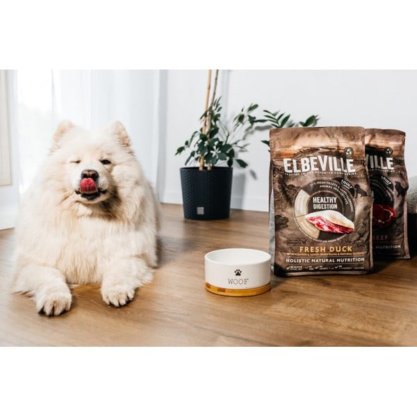 Miska ceramiczna ø 16 cm Dog Fantasy WOOF – Plaček Pet Products-image-1