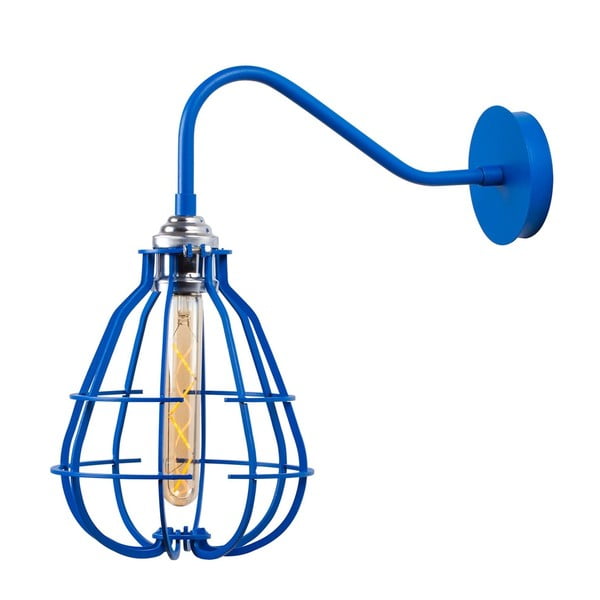Niebieska lampa Lantern Cage