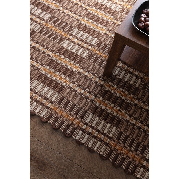 Brązowy dywan tkany ręcznie 160x230 cm – Asiatic Carpets-image-1