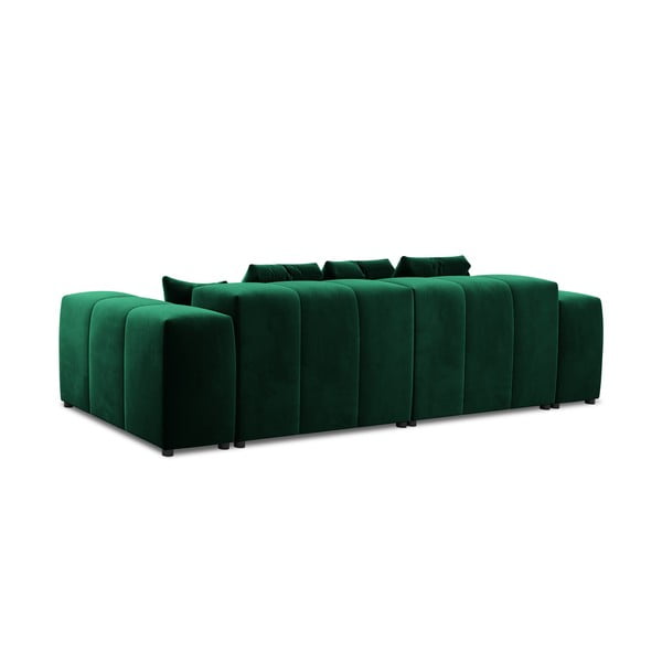 Zielona aksamitna sofa 320 cm Rome Velvet – Cosmopolitan Design-image-4