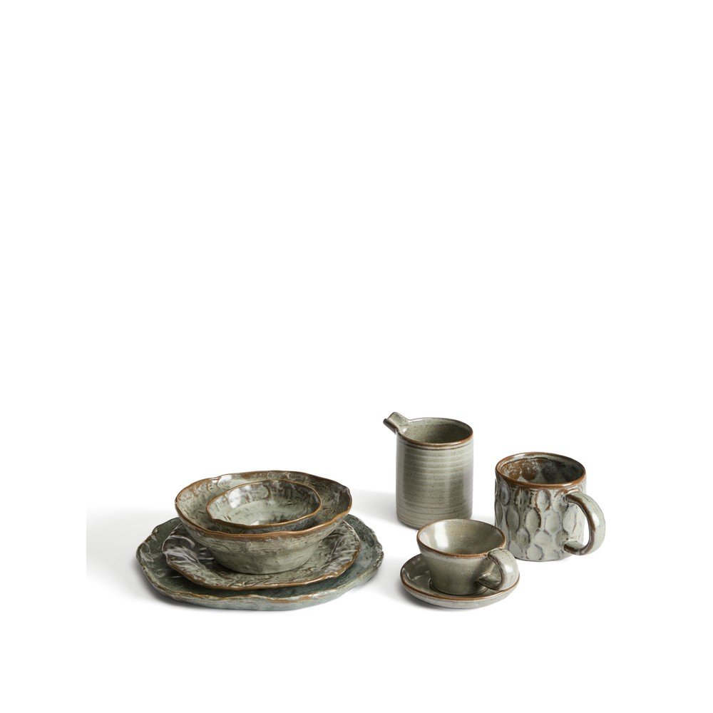 Szary kubek ceramiczny Alenia – Kave Home (zdjęcie 4)