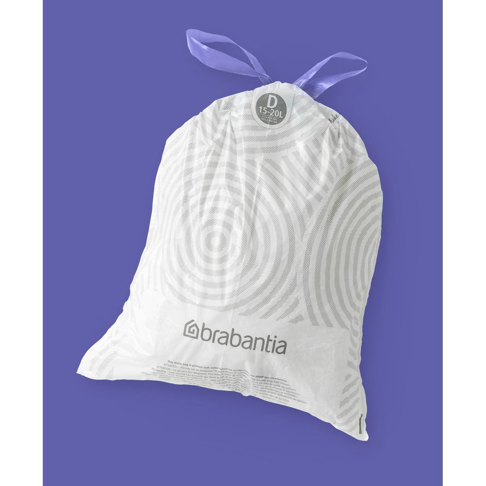 Worki na śmieci zestaw 40 szt. 20 l PerfectFit D – Brabantia (zdjęcie 4)