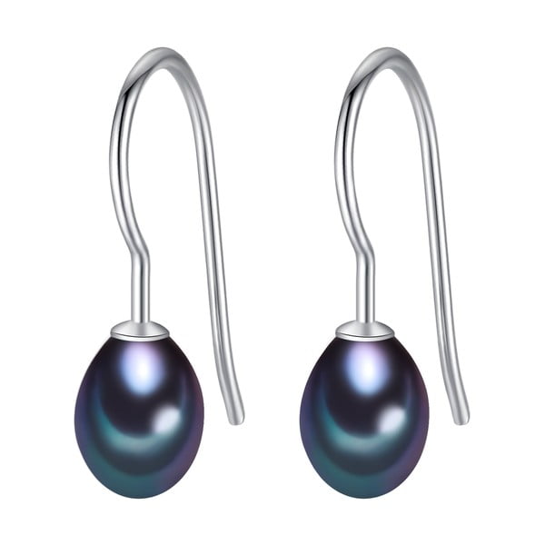 Niebieskie
  perłowe kolczyki w kształcie łzy Chakra Pearls