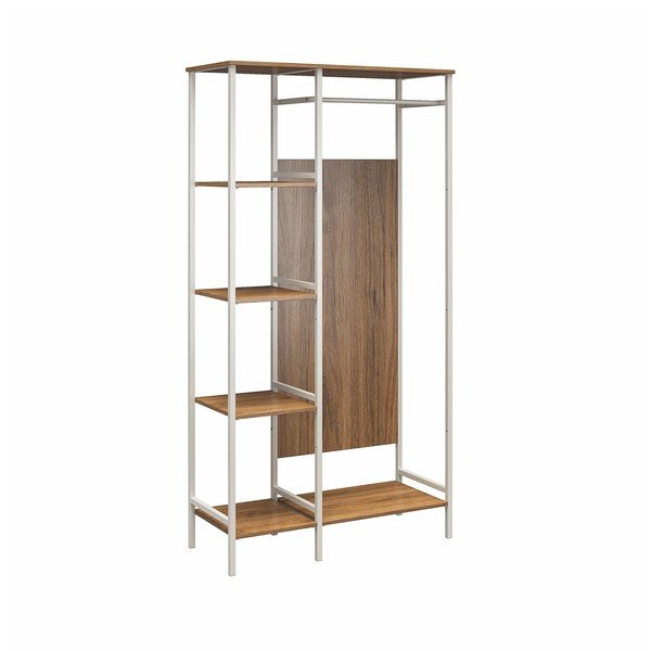 Szafa w dekorze orzecha 95x180 cm Modine – Støraa-image-3