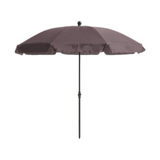 Szarobrązowy parasol ogrodowy ø 200 cm Las Palmas − Madison