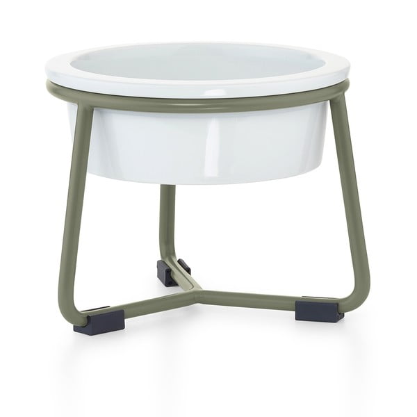 Porcelanowa miska ze stojakiem dla psów ø 20 cm Pranzo Grolive M – MiaCara