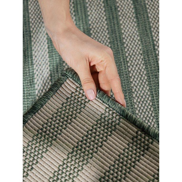 Zielony/kremowy dywan odpowiedni na zewnątrz 120x170 cm Haringey Linley – Ted Baker-image-3