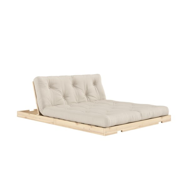 Beżowa rozkładana sofa 145 cm Flip – Karup Design-image-4