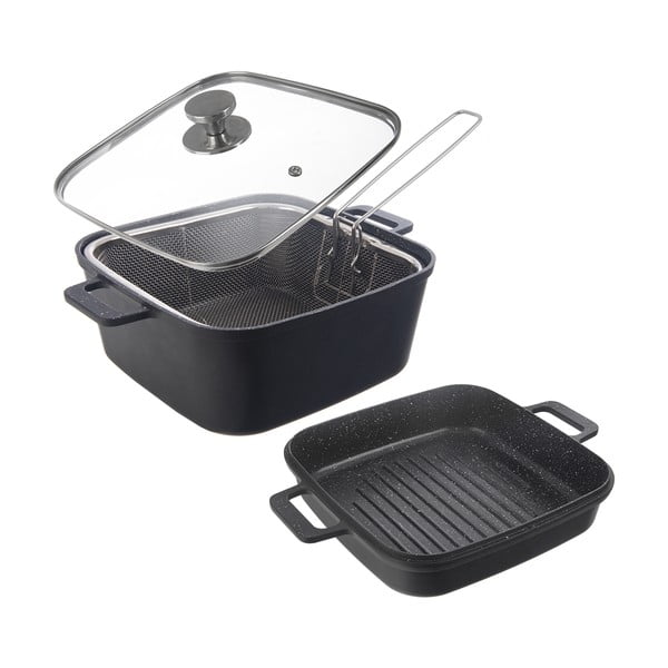 Aluminiowe brytfanny zestaw 2 szt. 24,5x32,5 cm GRANDE – Orion