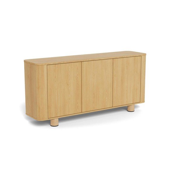 Komoda w dekorze dębu w naturalnym kolorze 160x75x40 cm Atmore – Actona
