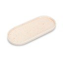 Beżowy porcelanowy talerz do serwowania Fika – ONA