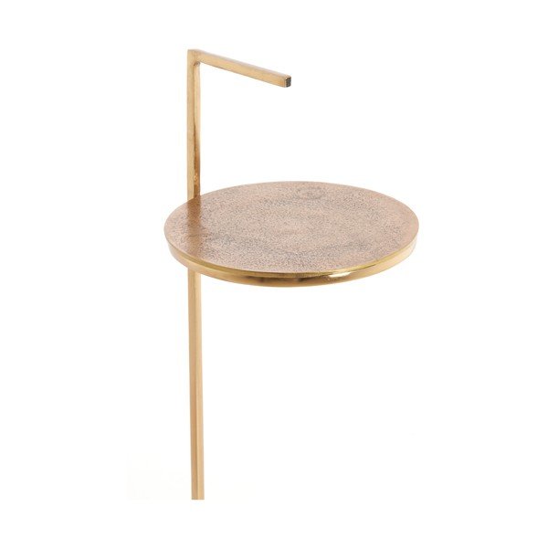 Okrągły stolik z marmurowym blatem ø 26 cm Leda – Light & Living-image-4