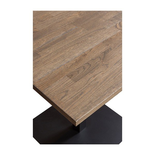 Stół z blatem z drewna dębowego 80x80 cm Tablo – WOOOD-image-2