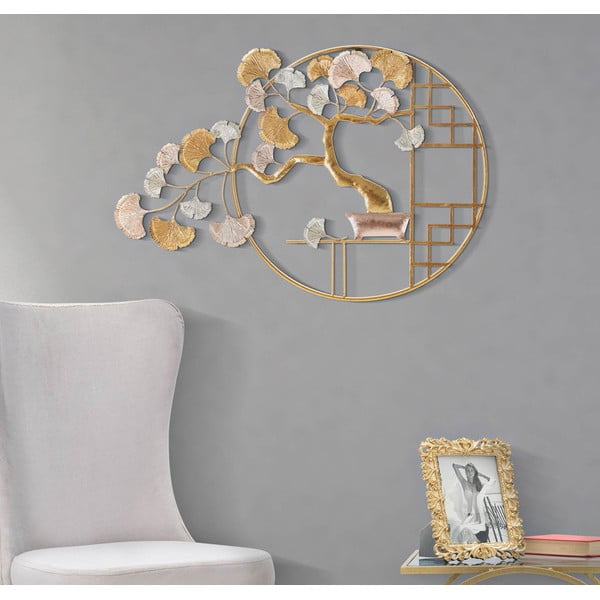 Metalowa dekoracja ścienna 91,5x63 cm Nippon – Mauro Ferretti-image-1