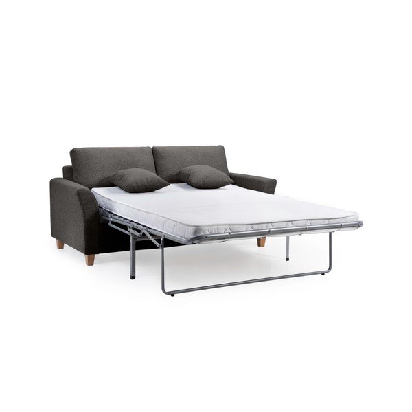 Antracytowa rozkładana sofa Scandic Sonia-image-1