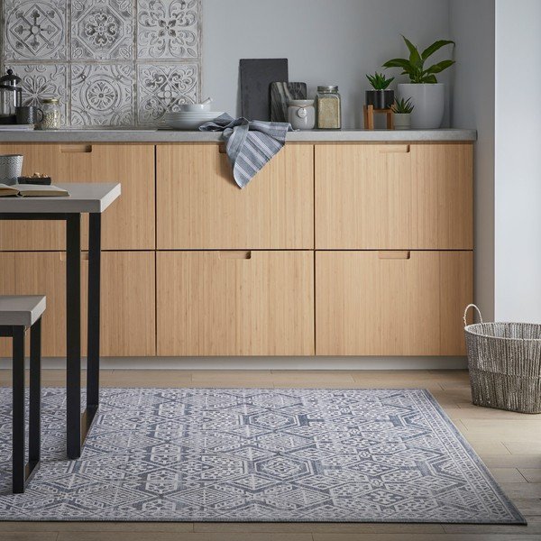 Szary dywan odpowiedni do prania 290x200 cm Cora – Flair Rugs-image-1
