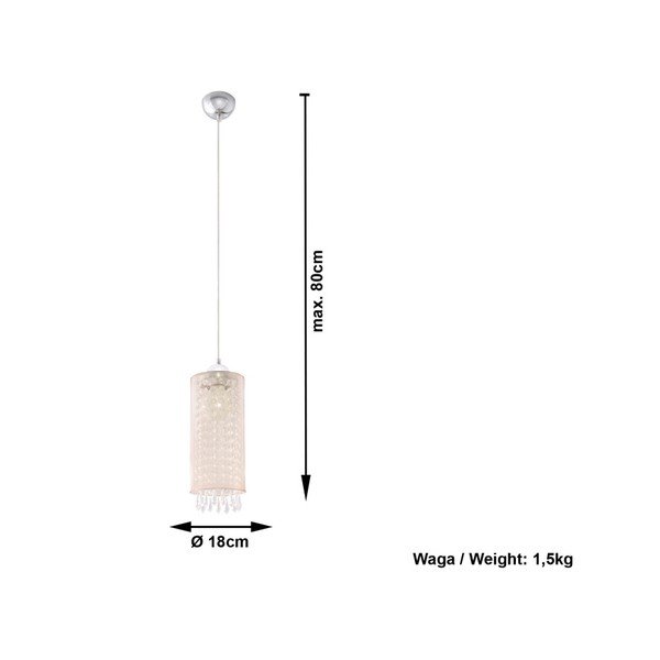 Lampa wisząca Sollux Megan Amber-image-1