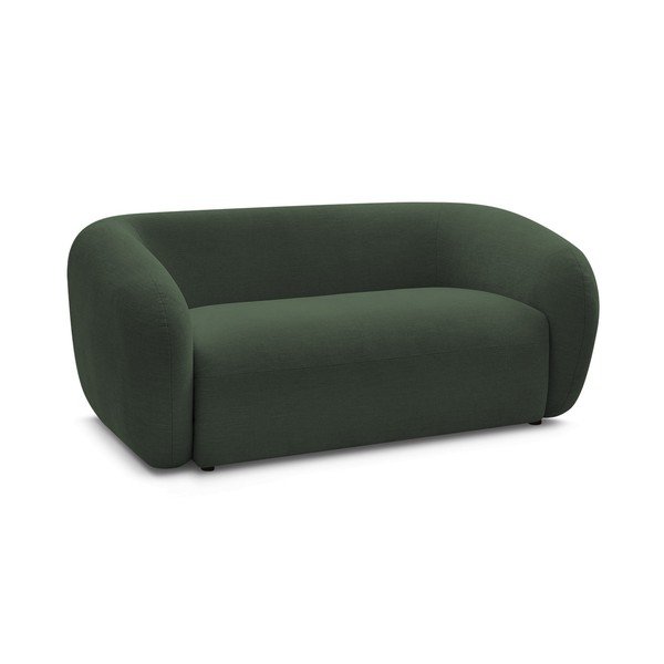 Zielona sofa z tkaniny szenilowej 160 cm Celine – Bobochic Paris-image-2