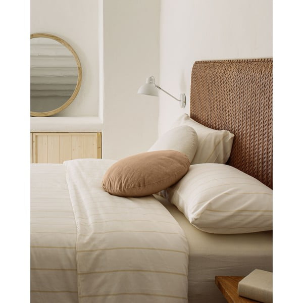 Brązowy zagłówek ze skóry 163x60 cm Natesa – Kave Home-image-2