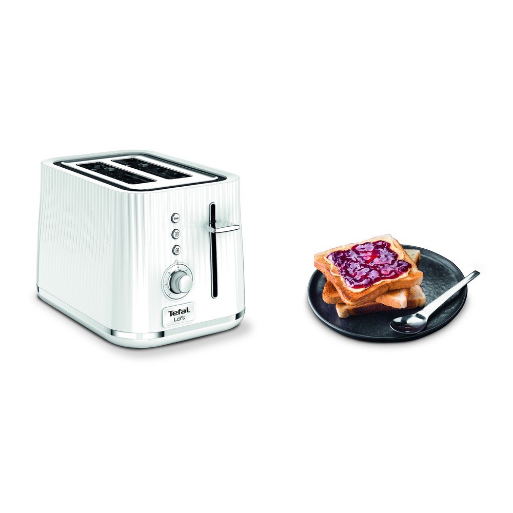 Biały toster Loft TT761138 – Tefal (zdjęcie 4)