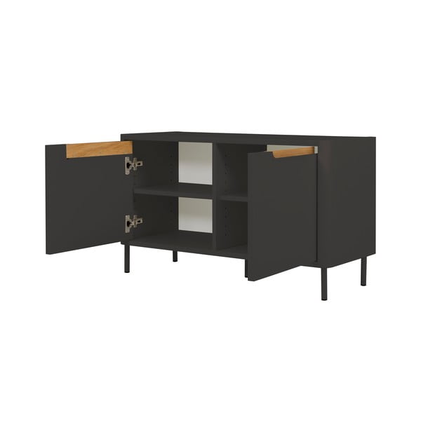 Antracytowa szafka na buty Tenzo Switch, 94x53,5 cm-image-4