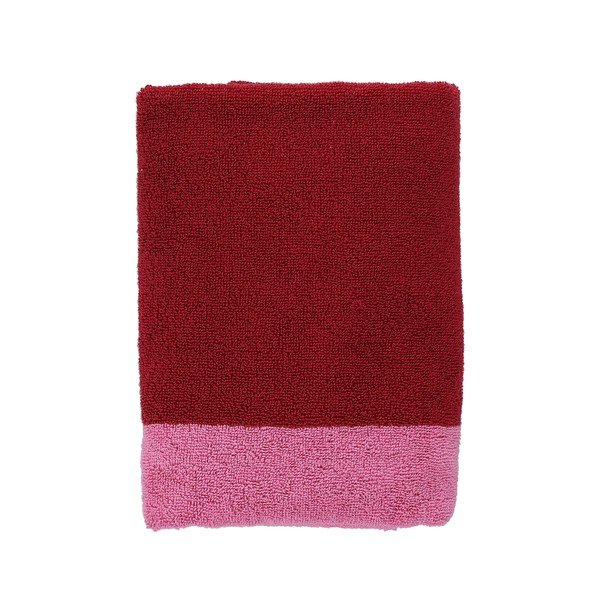 Różowe bawełniane ręczniki kąpielowe zestaw 2 szt. frotte 50x100 cm Pixie – ONA